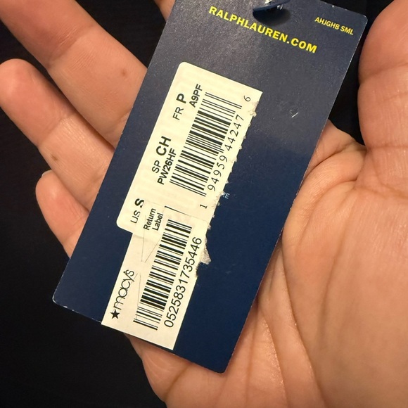 Ralph Lauren Blue Long Sleeve  thermal sleepwear size small - Picture 4 of 5